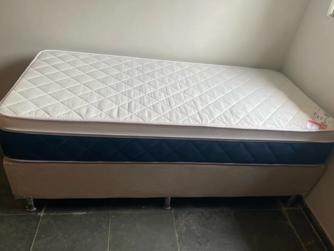 Cama box solteiro , colchão magnético nipponflex com garantia  - Foto 4