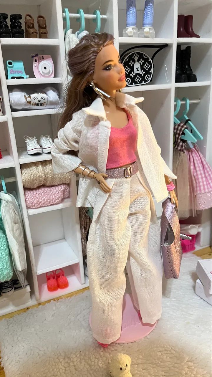Conjunto de linho para Barbie MTM - Foto 5