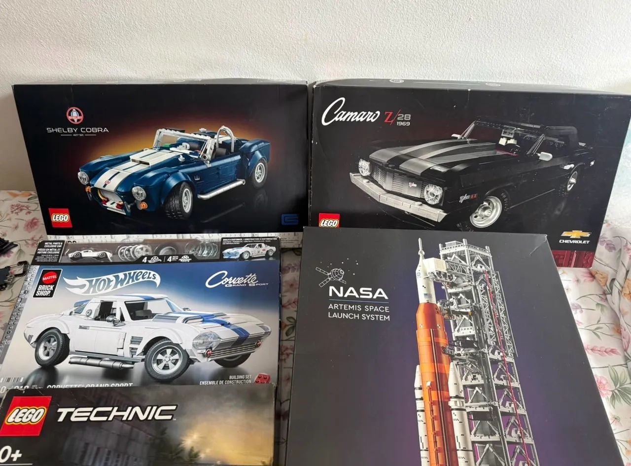 Combo sets Lego technic, F1 e Space