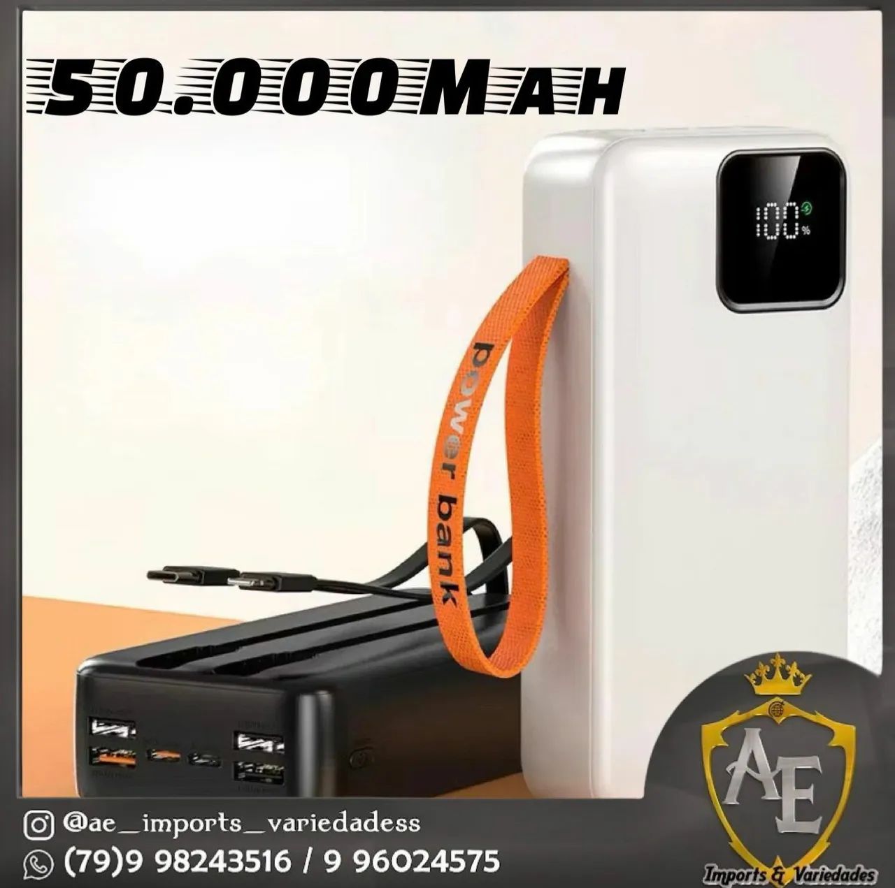 Power bank 50.000 mah