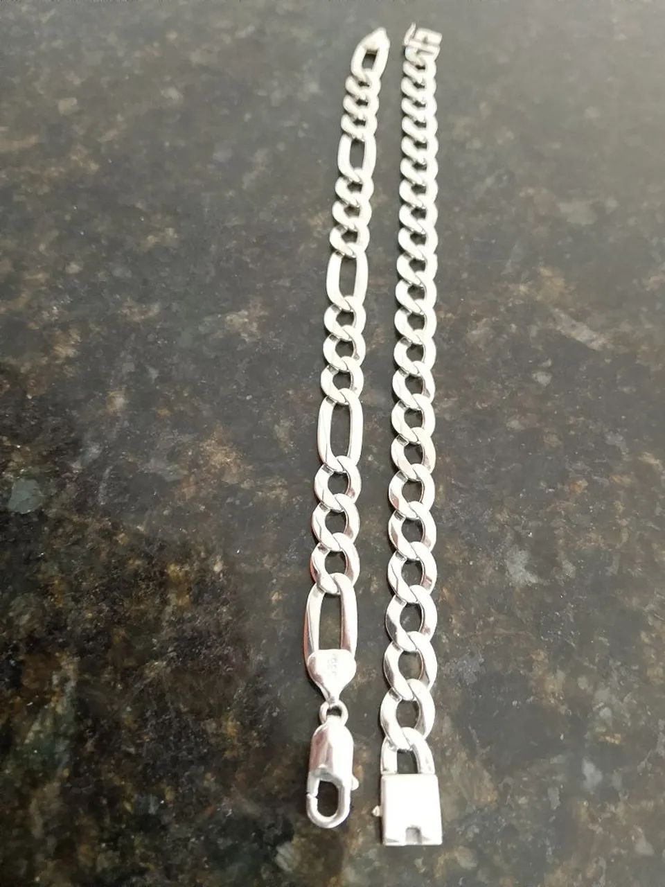 Pulseiras de prata 9 milímetros R$250 cada - Foto 3