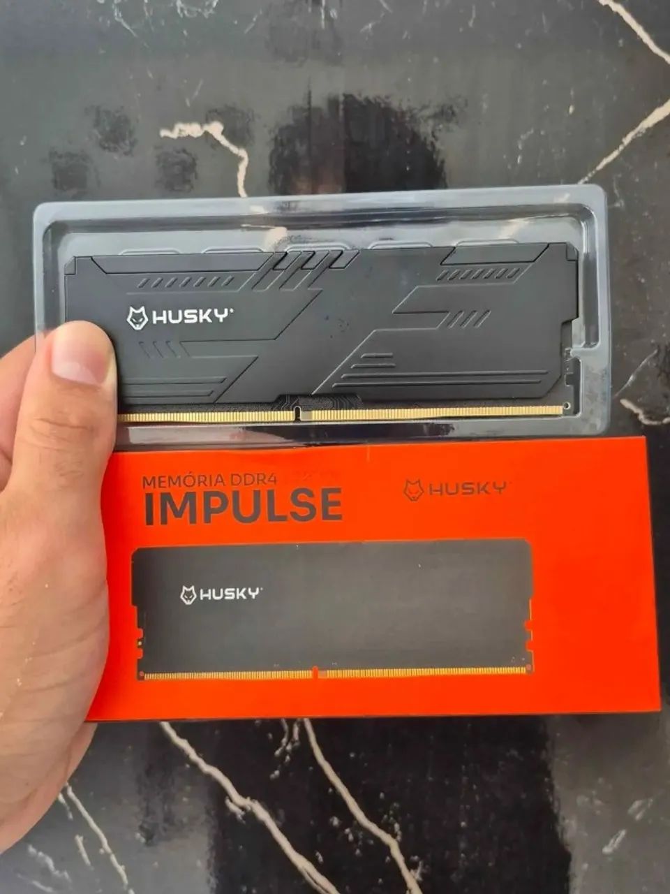 Memória RAM DDR4 Husky 8GB 3200MHz CL22 - Nova e Lacrada - Foto 3