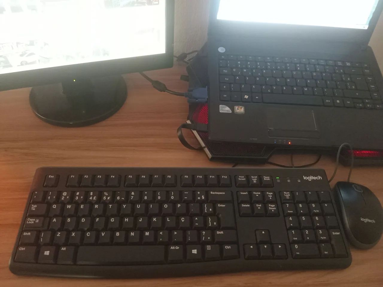 PC Notebook c/ Monitor - Ideal: Estudo e Trabalho. - Foto 4