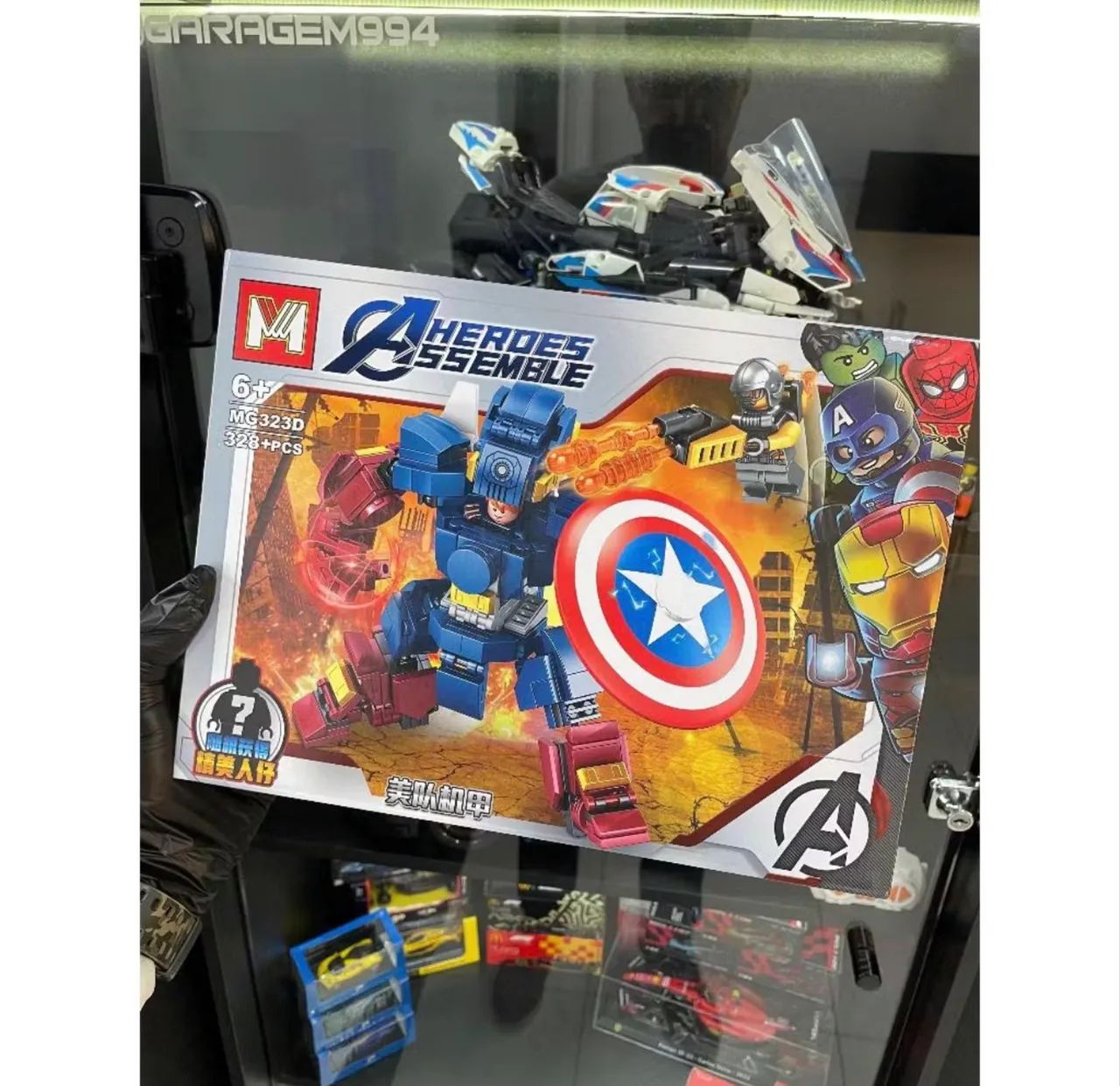 Lego blocos de montar da Marvel 4 modelos  - Foto 5