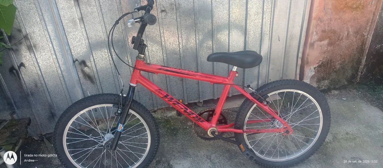 Bicicleta aro 20 Cross praticamente nova  - Foto 5
