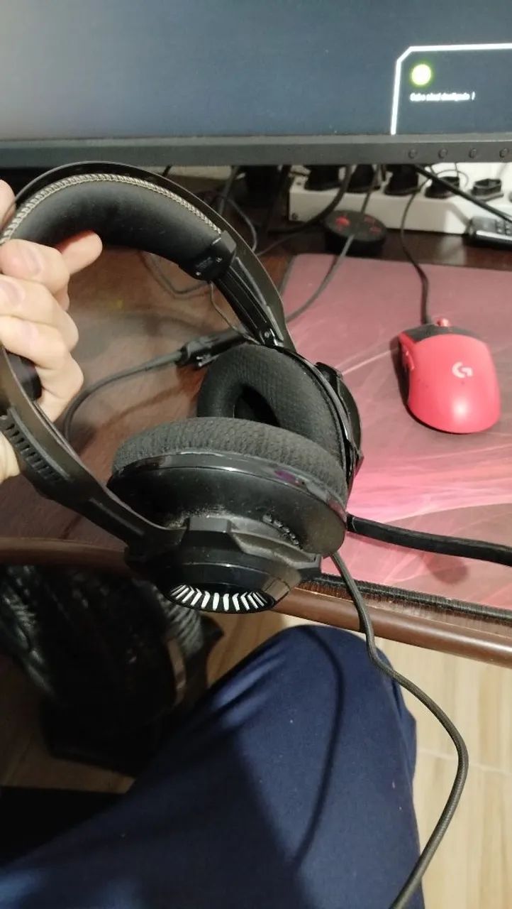 Fone hyperx cloud s revolver + mouse pad - Foto 2