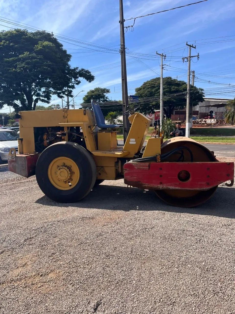 Rolo Compactador Dynapac CA 15 1990