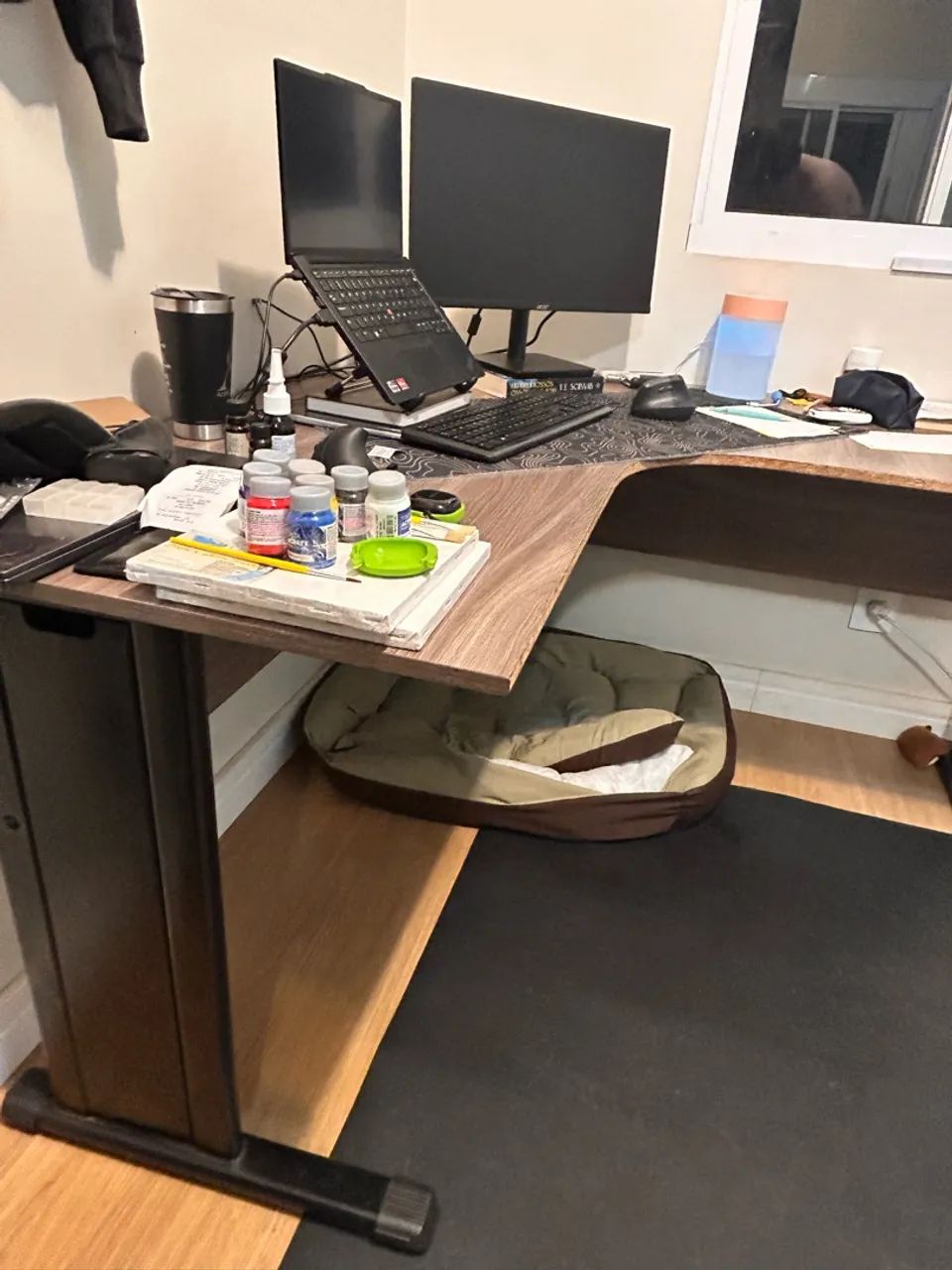 Mesa de escritório em L - Foto 3