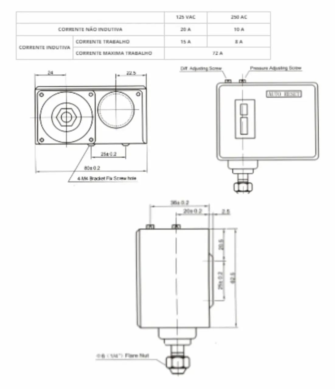 Controlador de pressão HLP110 - NOVO64994029641475125