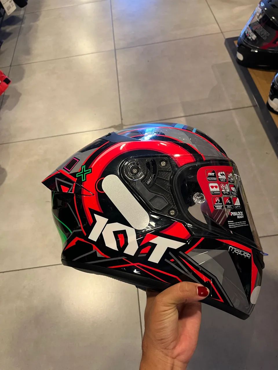Capacete KYT TT COURSE  - Foto 4