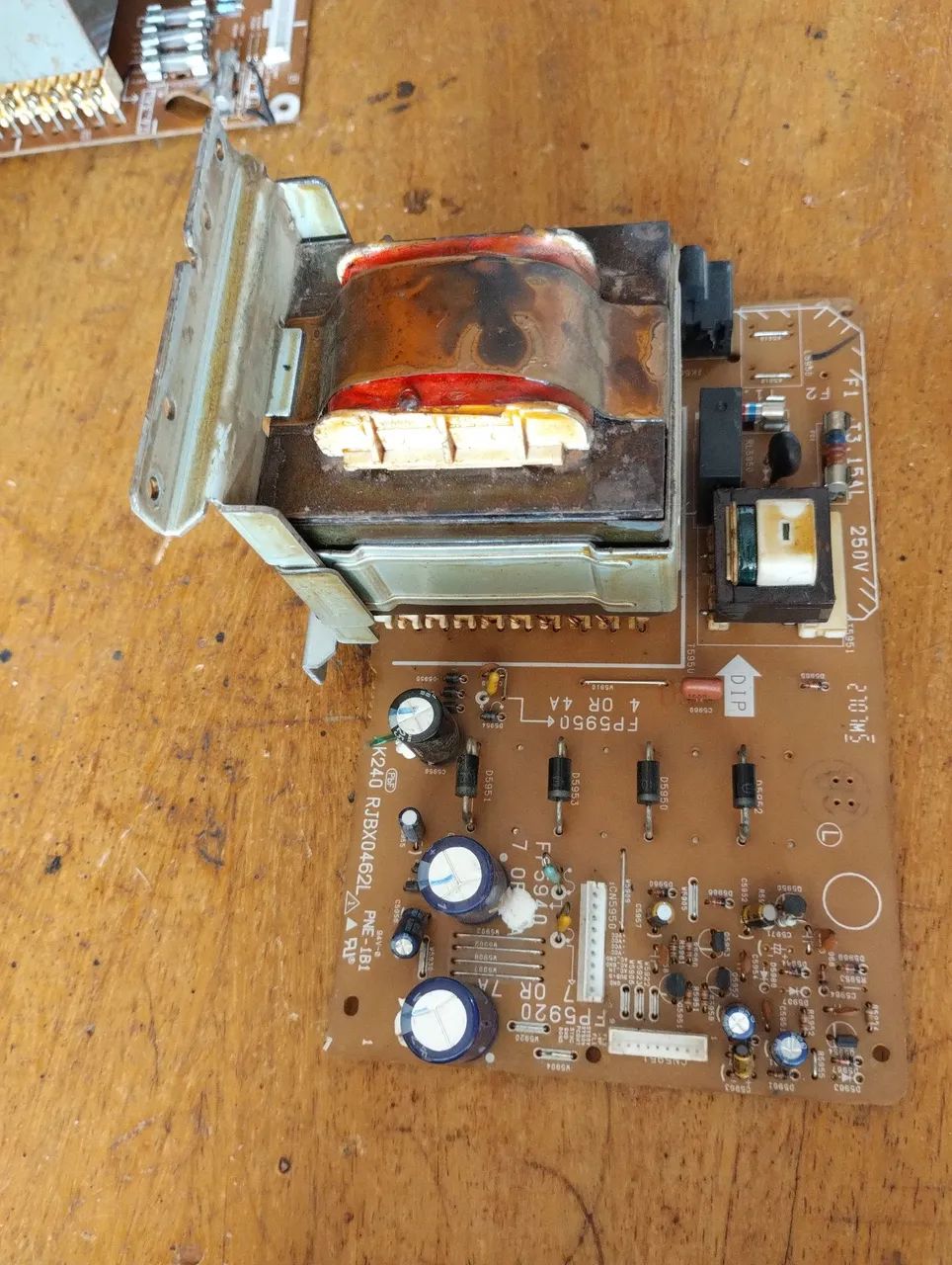 Placa Fonte E Transformador Micro System Panasonic RJBX0462L