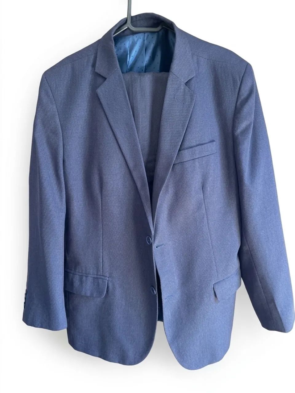 Terno Slim - Azul Marinho tamanho 50