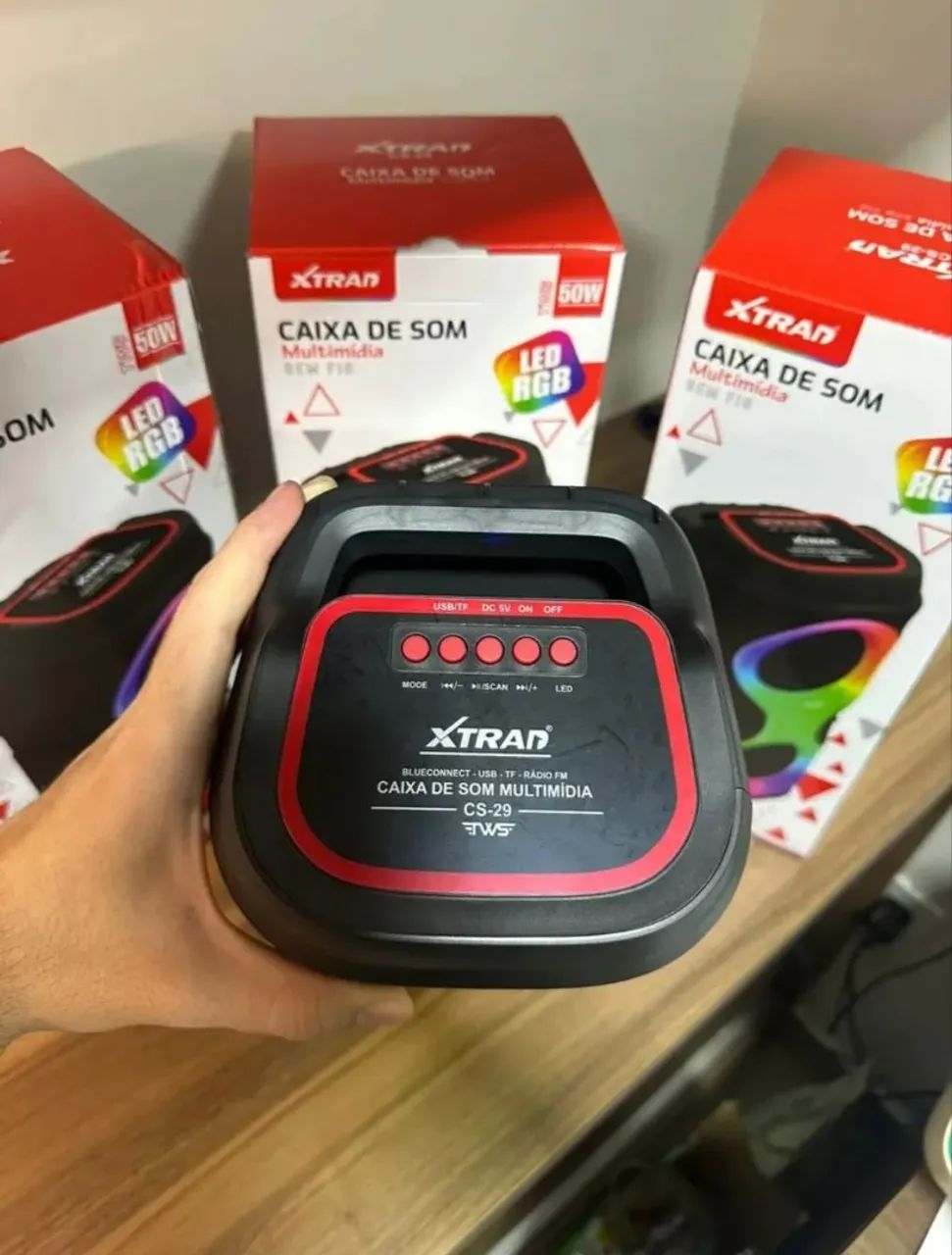 ? CAIXA DE SOM BLUETOOTH 50W RGB ? - Foto 2