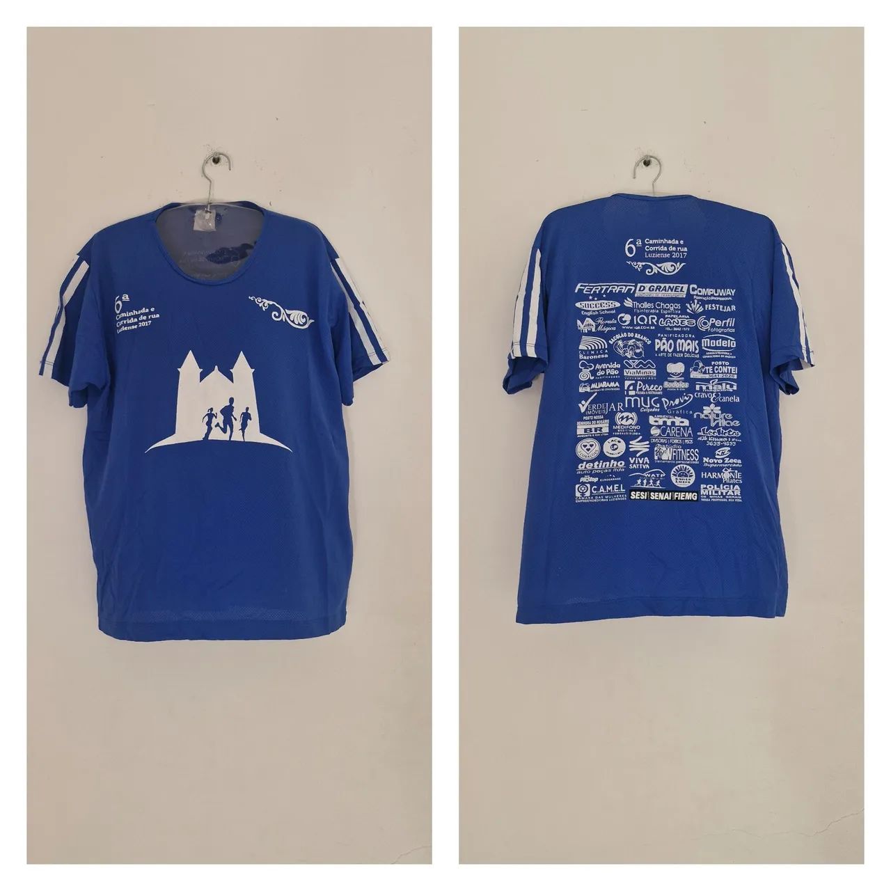 Vendo lote com 5 camisas 