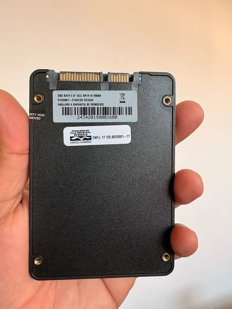 SSD 256gb nunca usado ! - Foto 2
