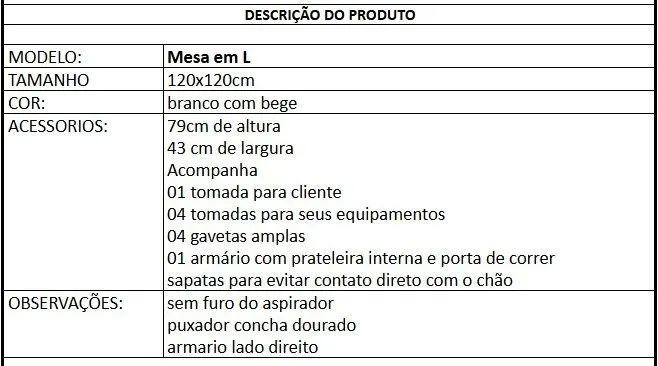 Mesa Nail Designer  - Foto 3