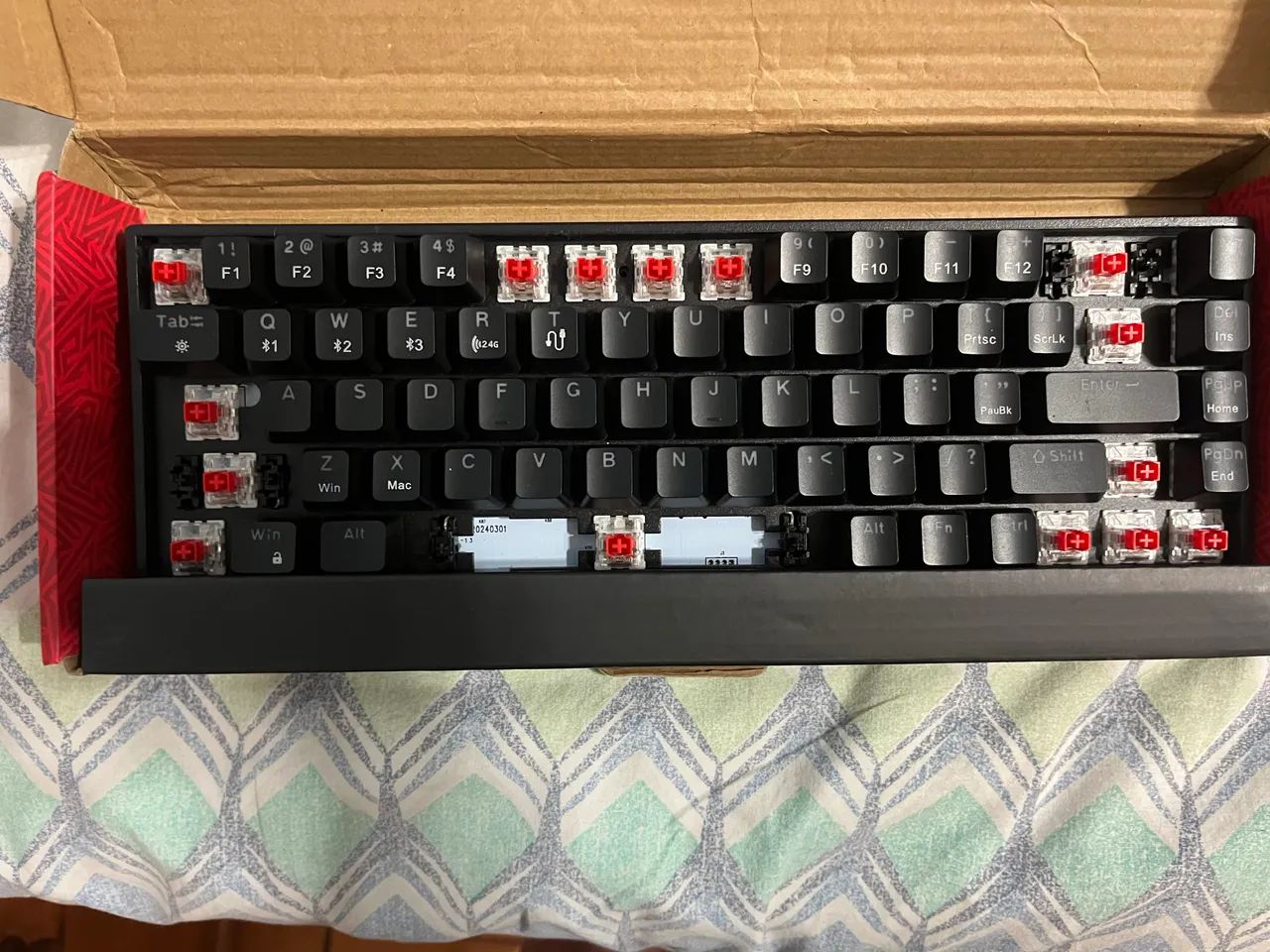 Teclado trike me 993w mecânico  - Foto 3