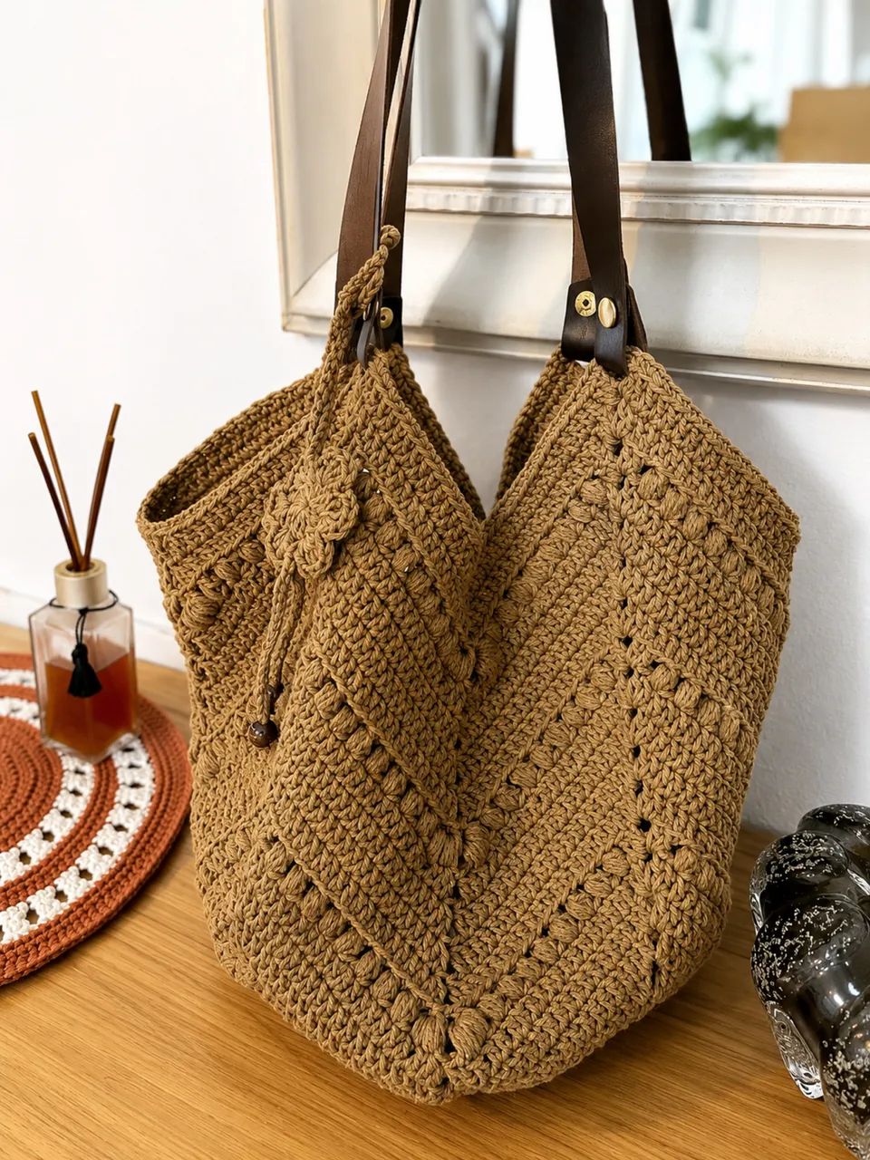 Bolsa de crochê  - Foto 3