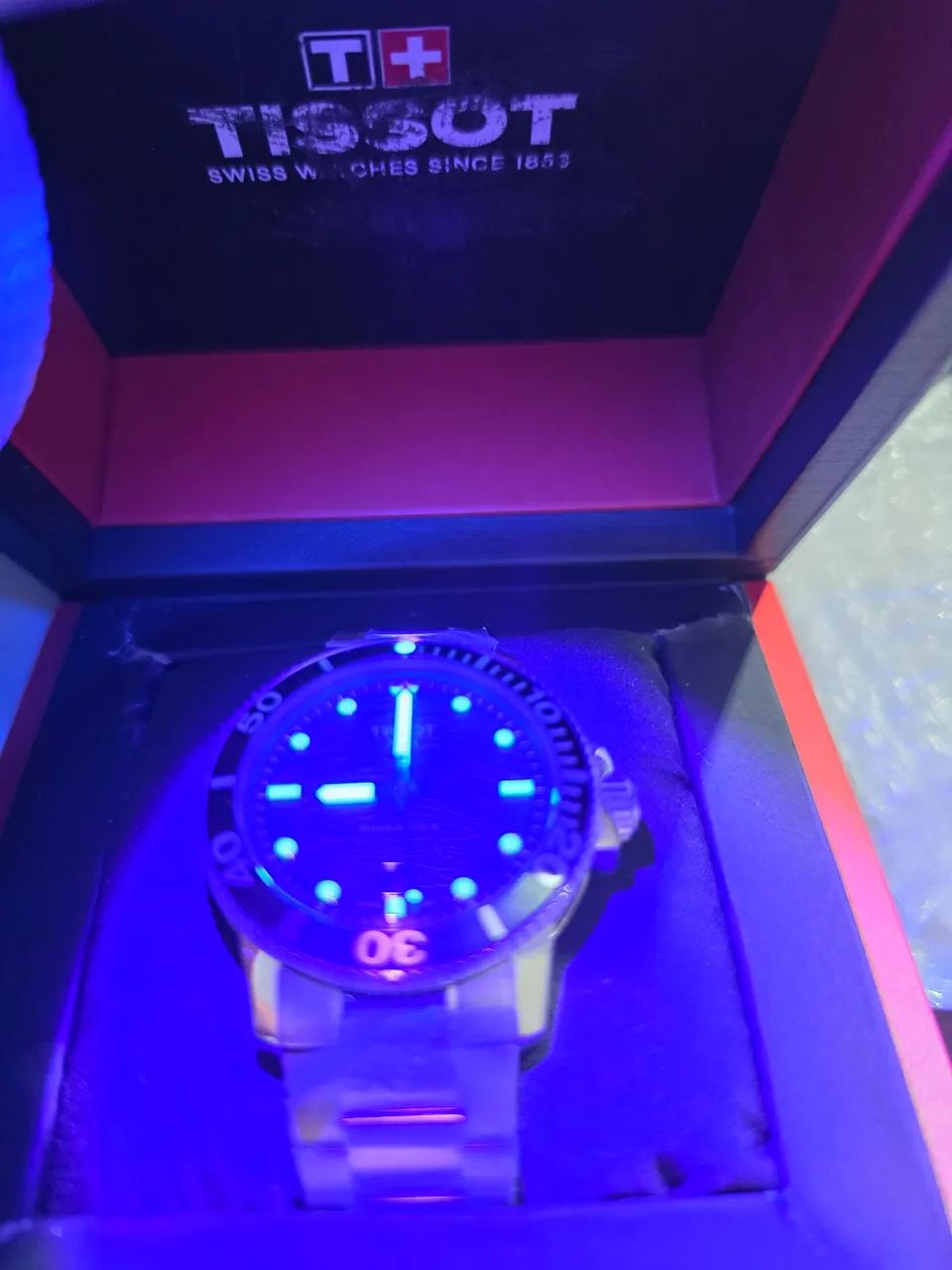 Tissot seastar 2000 pawermatic Azul turquesa 44m - Foto 5
