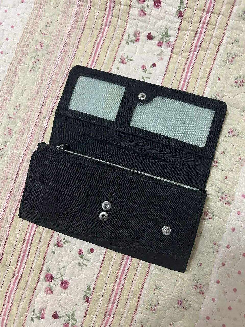 Carteira Preta Kipling - Foto 4