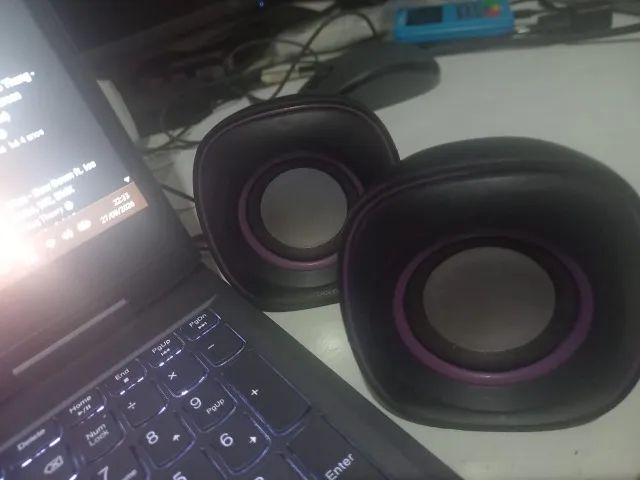 Mini Caixinha de Som USB 2.0 e P2