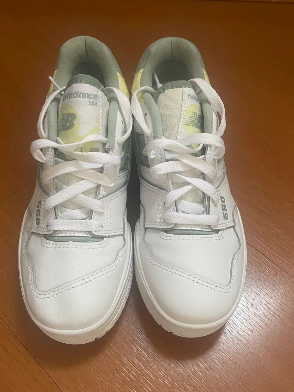 Tênis New Balance 550 verde e branco Original - Foto 3