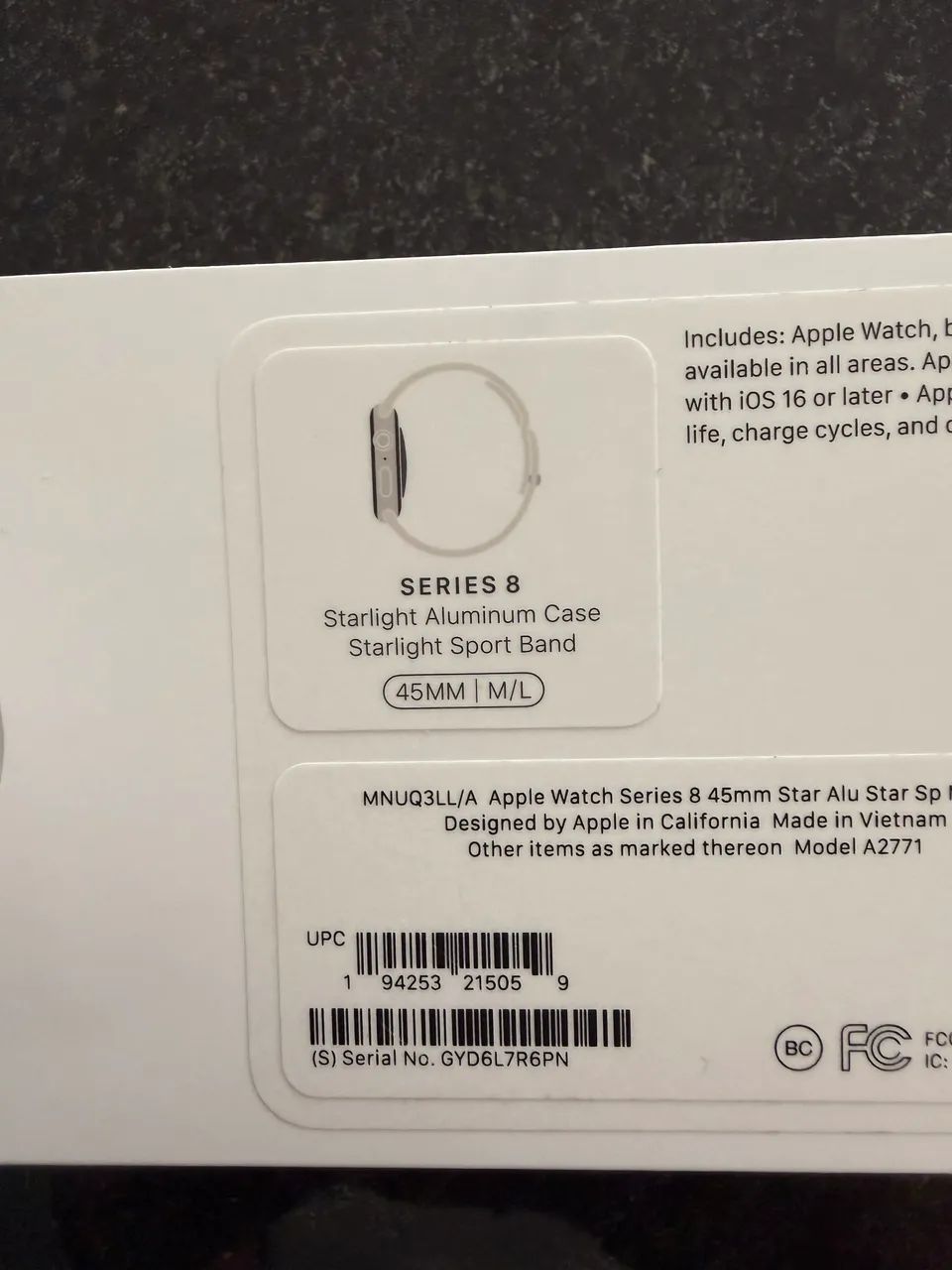 Apple Watch serie 8 45mm - Foto 2