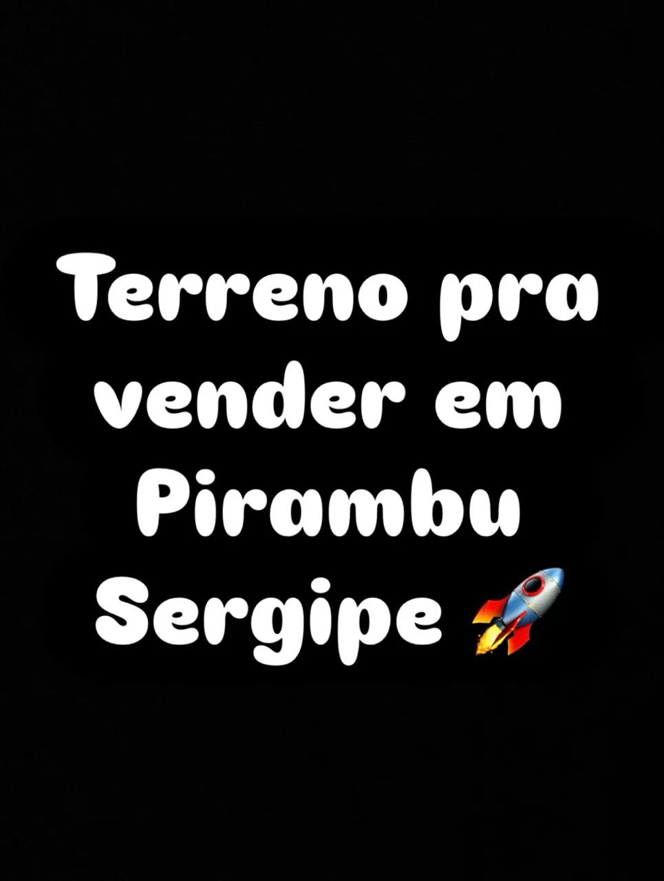 Terreno pra vender 