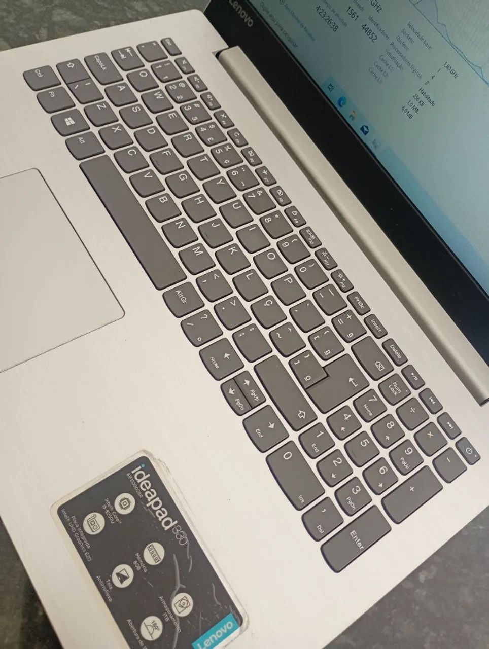 Notebook Lenovo ideapad intel Core i5 8th Geração  - Foto 2