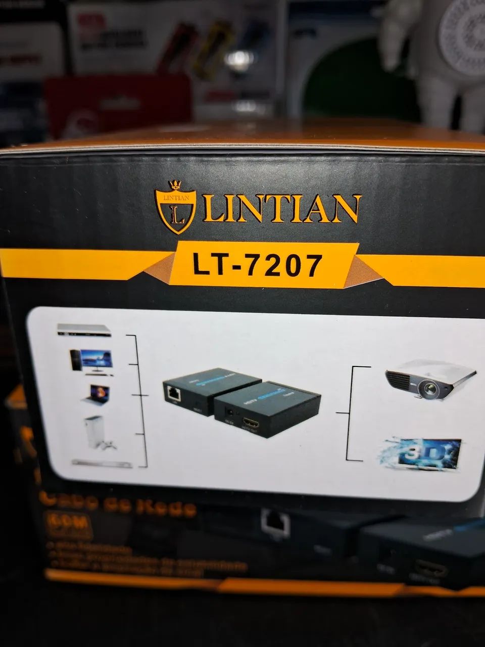 Extensor HDTV via Cabo de Rede Litian LT-7207 - Foto 2