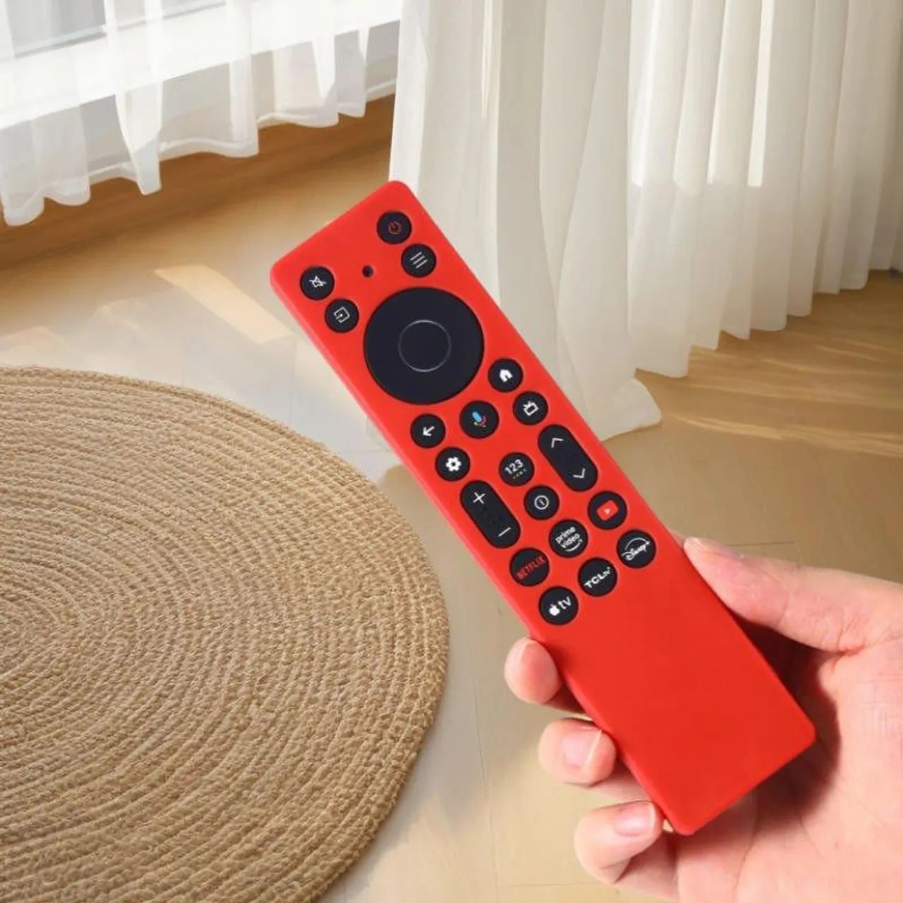 Capa Protetora Para Controle Remoto Tcl C6k Rc923a/rc813a - Foto 5