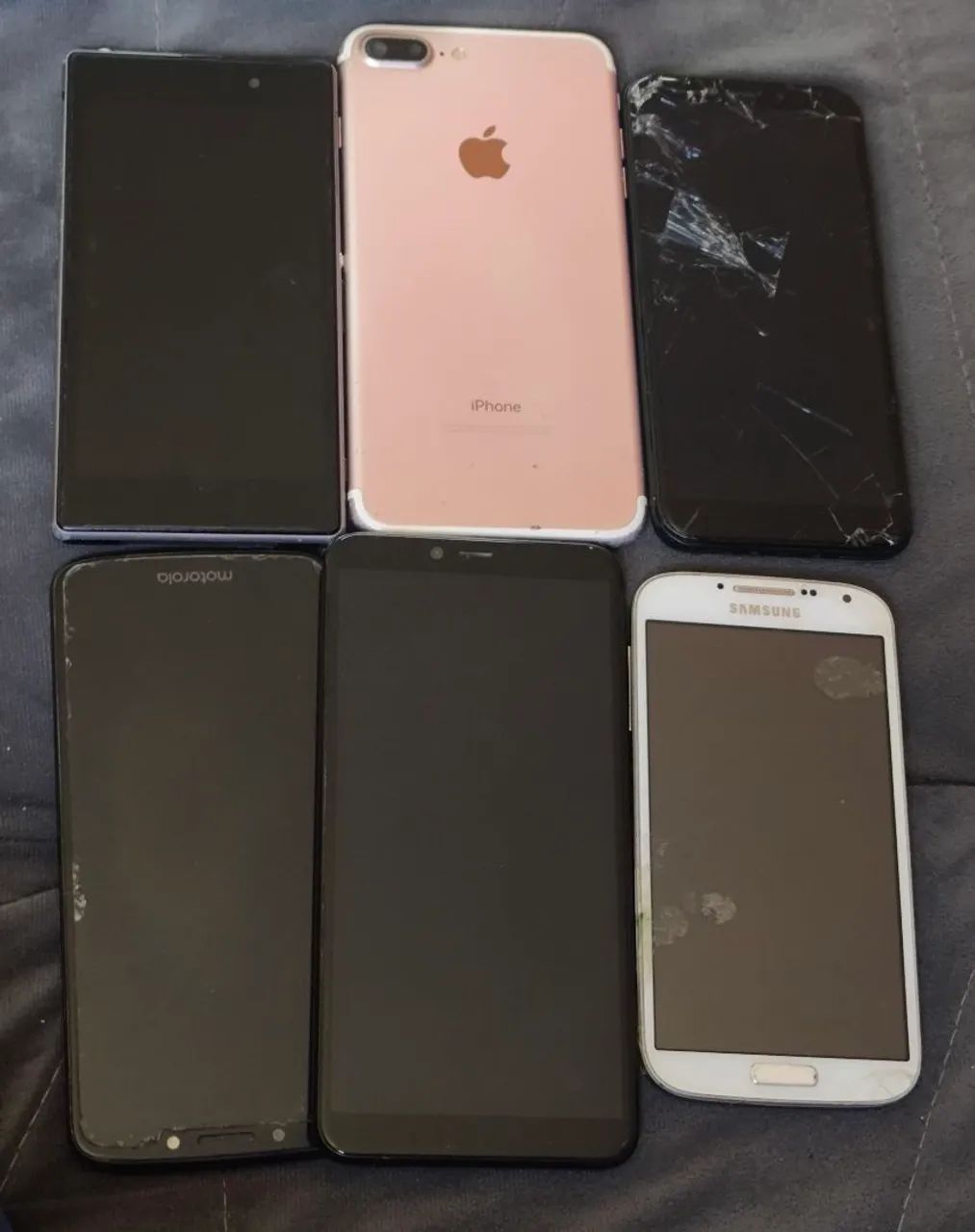 Lote celulares quebrados defeito  - Foto 2