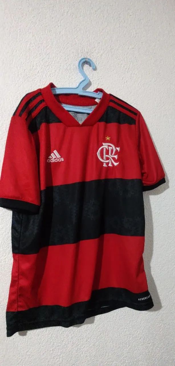 Camisa Flamengo Adidas Infantil Tam 12