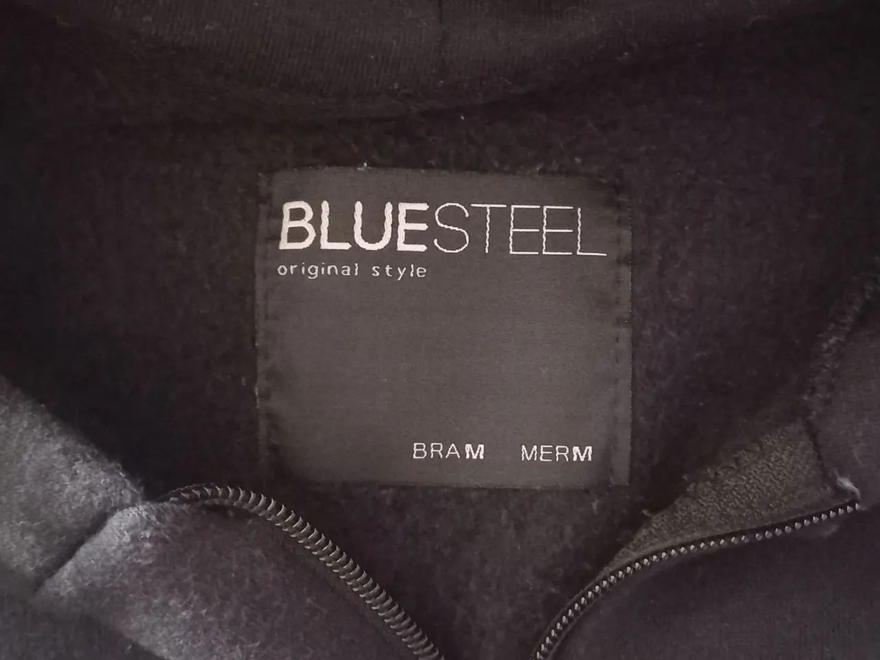 Moletom com zíper da Blue Steel - Foto 3