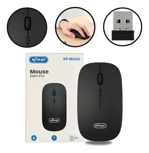 Mouse Sem Fio Bluetooth - Foto 3