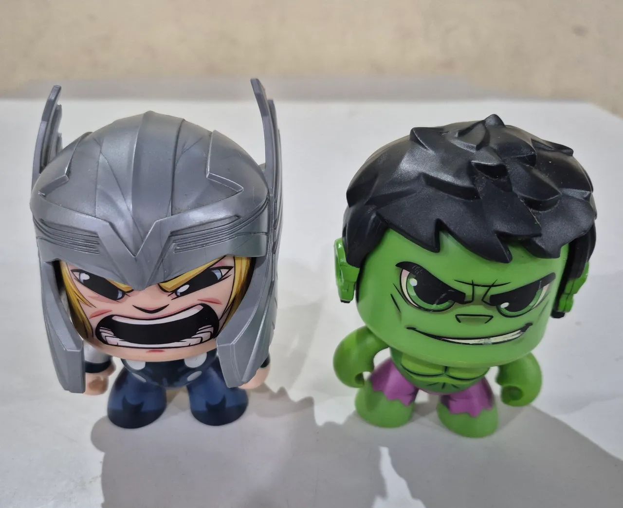 Marvel Might Muggs Thor e Hulk - Hasbro - Foto 2