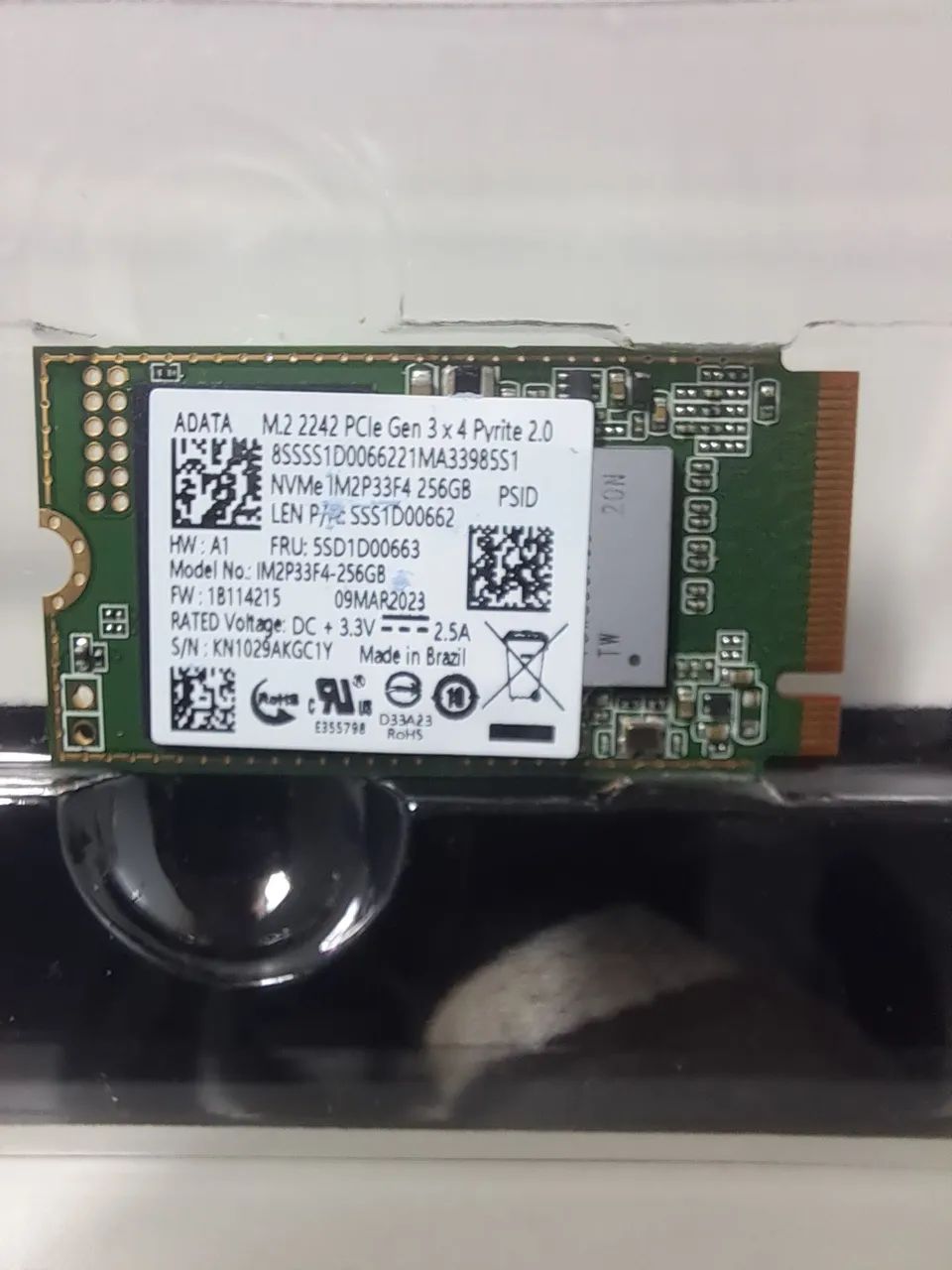 Mini SSD MVE.2 ADATA 256GB