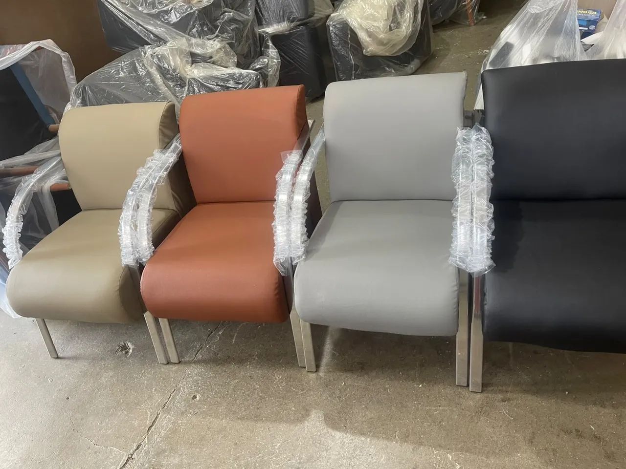 poltronas BELLA em courino - Foto 4