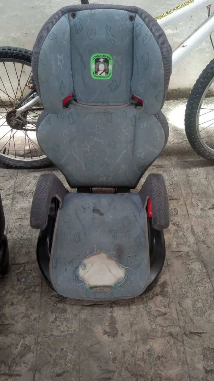 2 em 1 cadeirinha e assento infantil - Burigatto - R$80,00 - 15 até 36kg