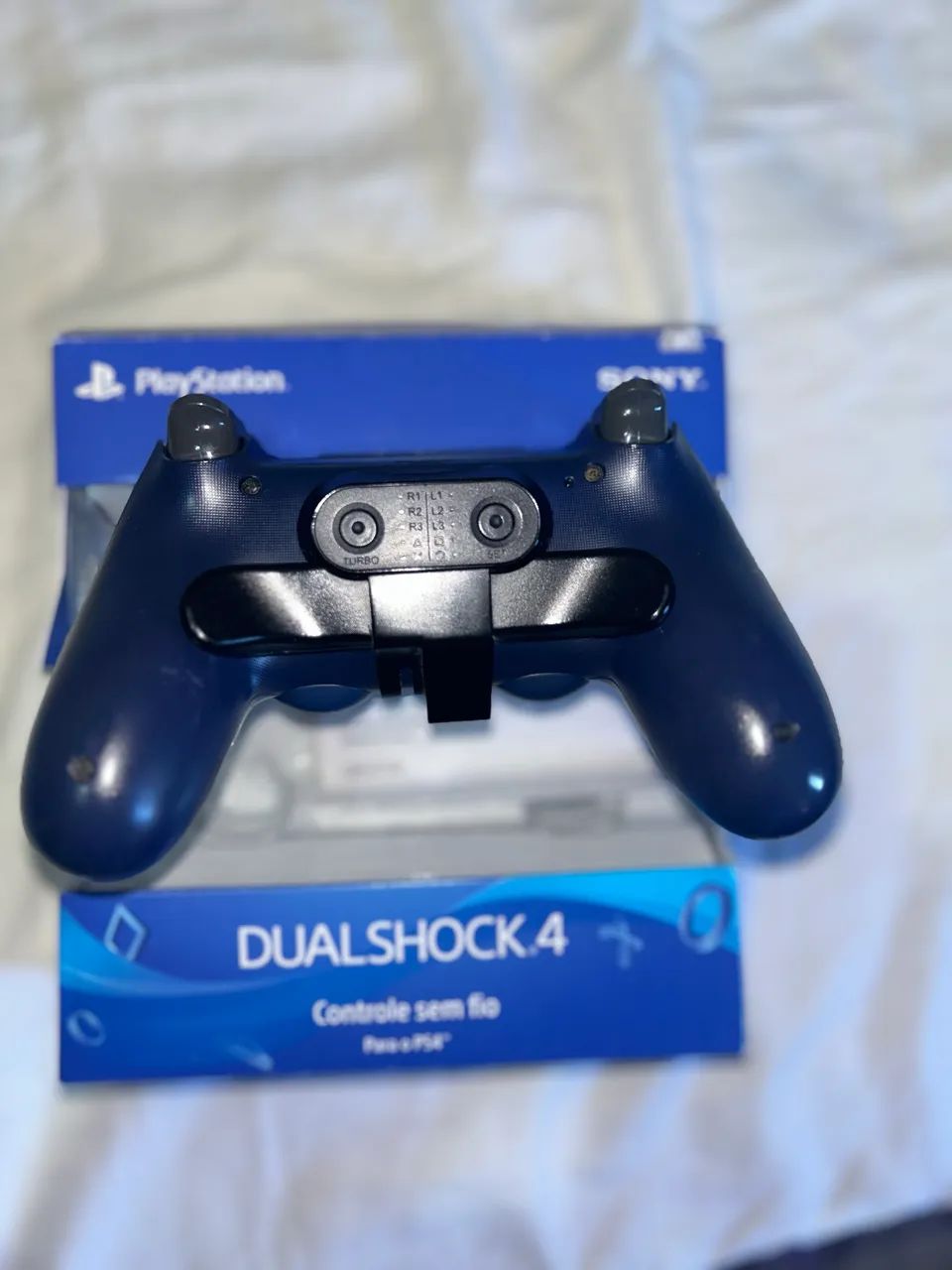Controle PS4 com hall effect e botões traseiros - Foto 2