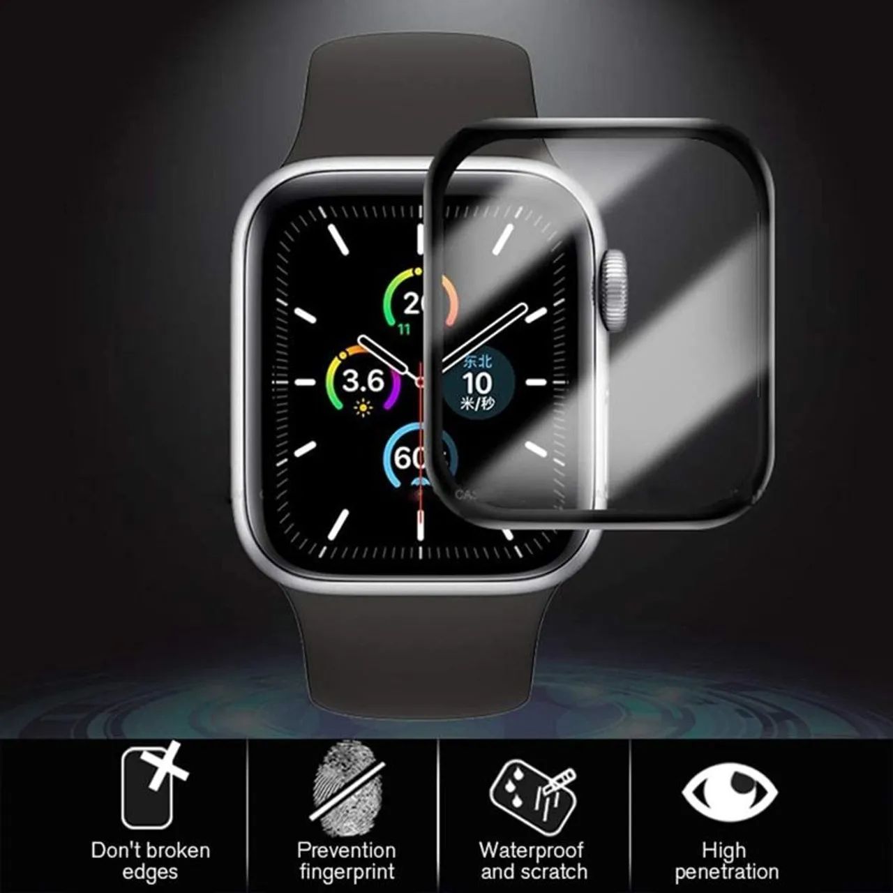 Película protetora para Apple watch  - Foto 3
