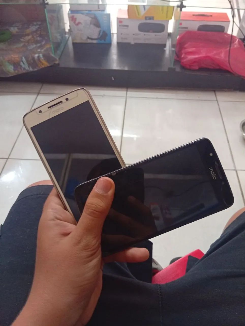 Motorolas g5 e noto e 4 - Foto 2