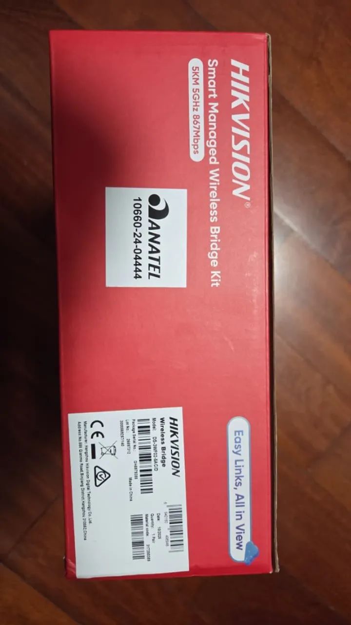 1x par de rádios Hikvision DS-3WF02-5AC/D - Foto 4