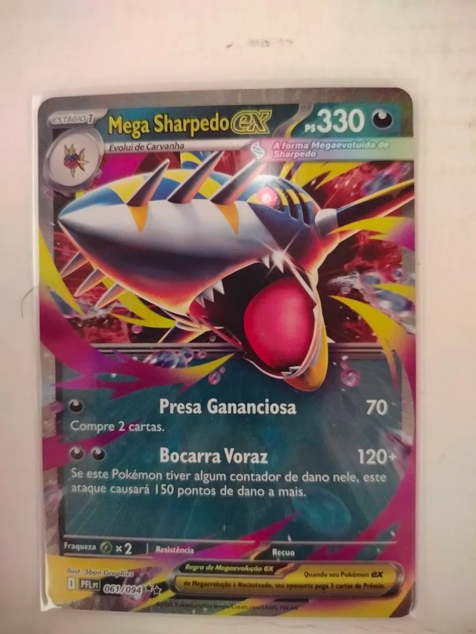 Cartas pokémon TCG (pikachu, mega sharpedo e yamper) - Foto 4