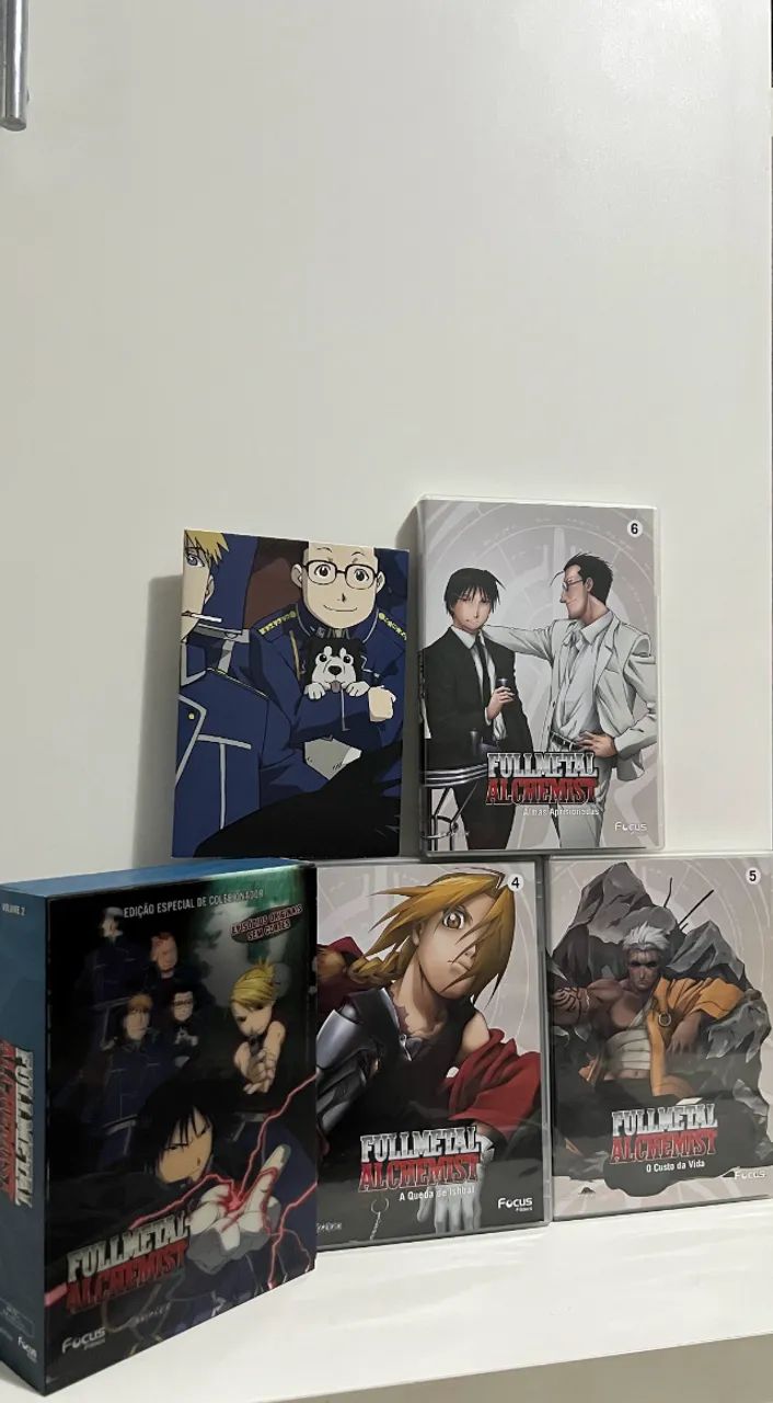 DVD - Fullmetal Alchemist Vol.2: Box Edição Especial de Colecionador