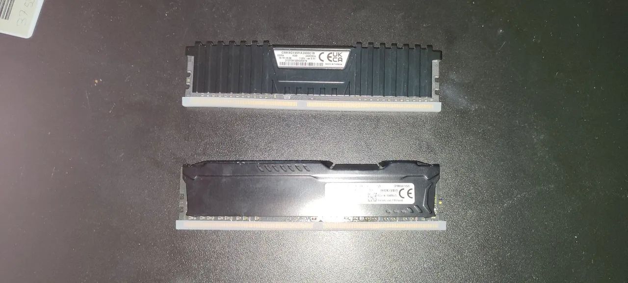 Memória Ram 2x8GB DDR4 2400mhz Hyperx e Vengeance - Foto 5