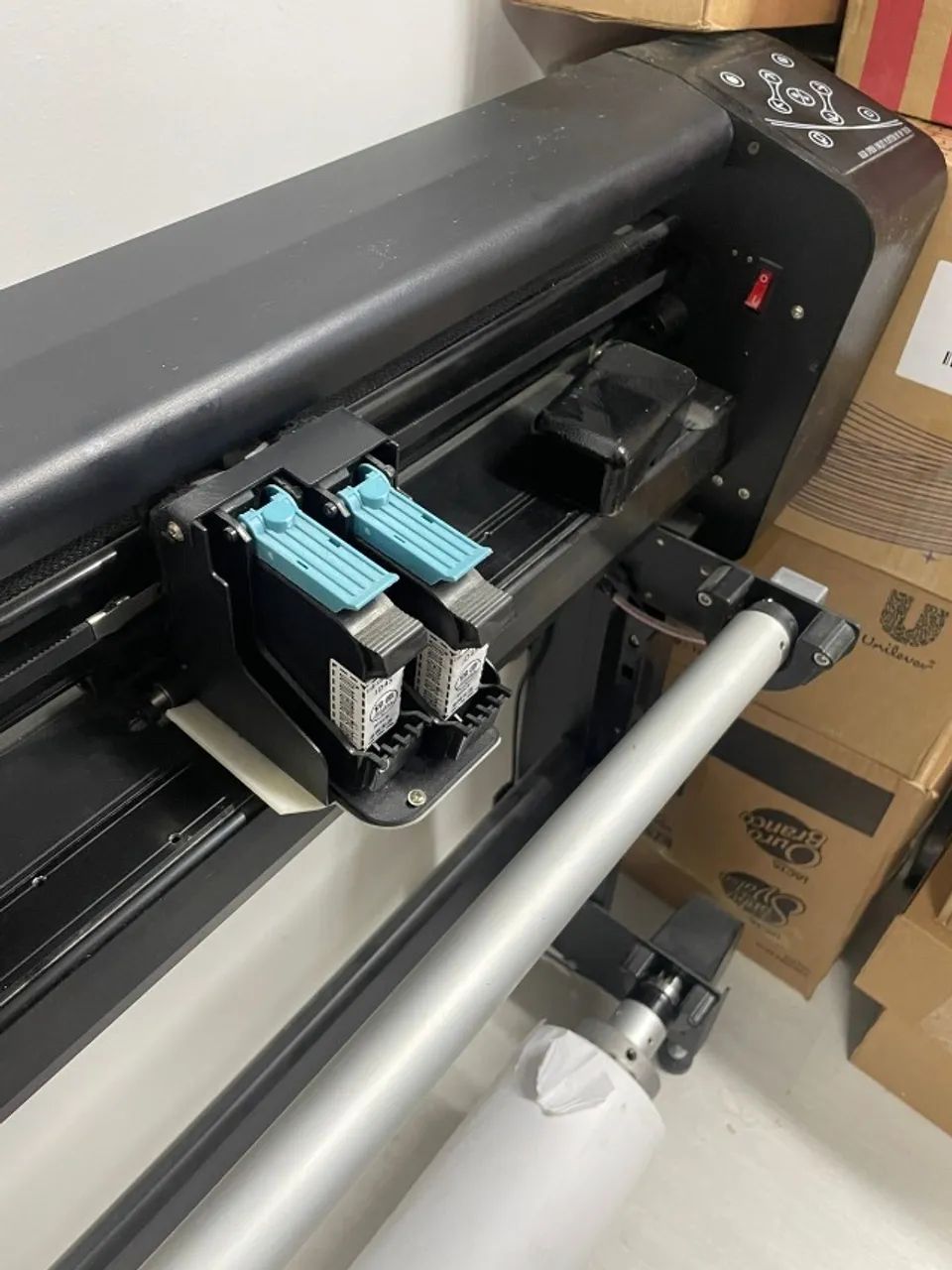 Plotter De Risco E Enfesto Sob Medida (2 Cabeças HP45) - Para Confecção CAD - Foto 4