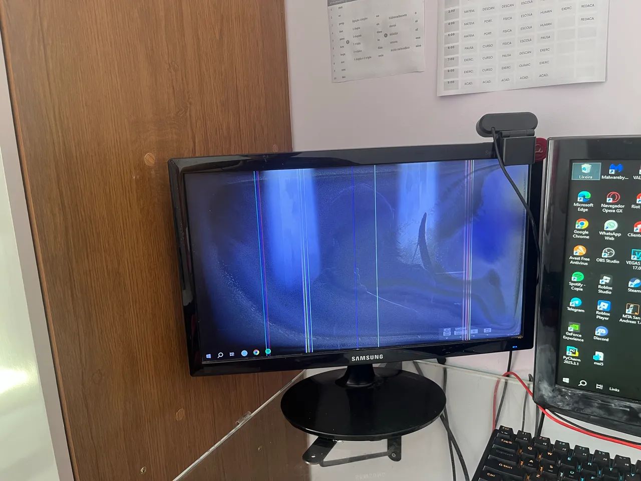 PC Gamer Completo + 2 Monitores + Periféricos