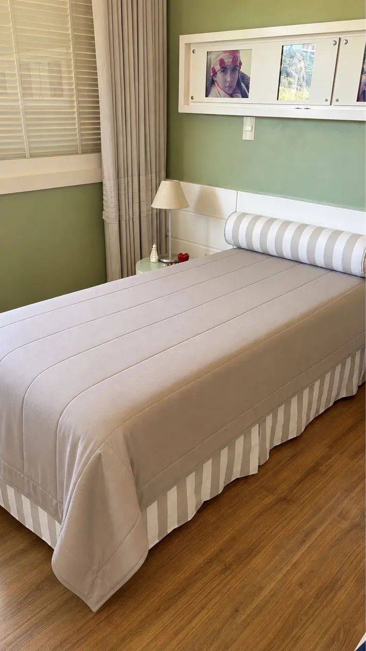 CAMA DE SOLTEIRO COMPLETA PREMIUM KING KOIL ATTRACTION - WORLD EDITION | SOLTEIRO - Foto 2