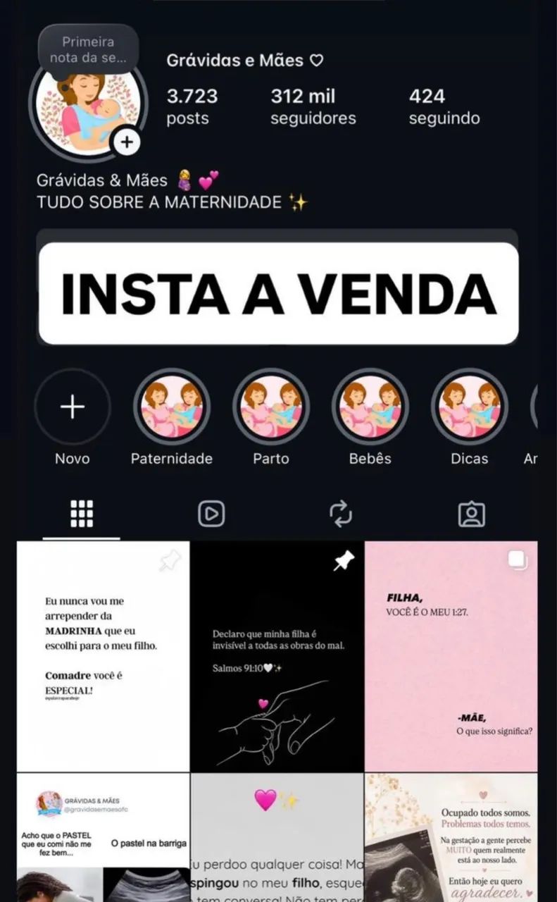 Conta do Instagram a venda  - Foto 3